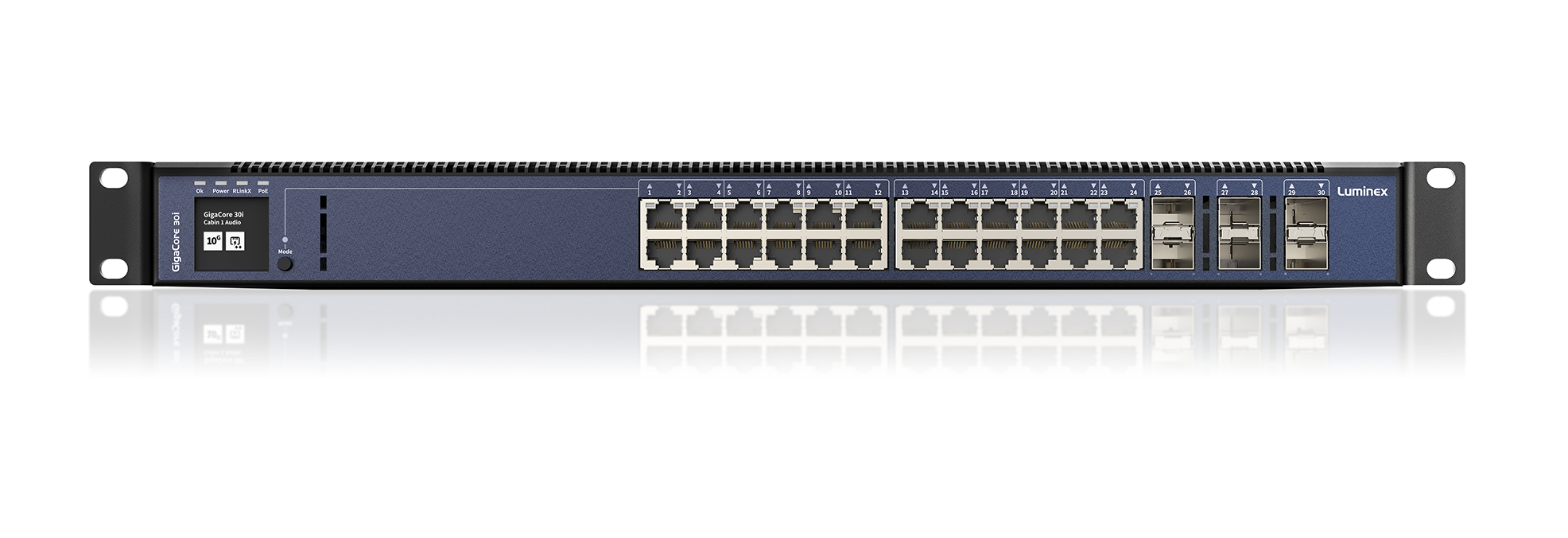 LUMINEX Giga Core 30i - 24x1G - 6x10G(SFP+)