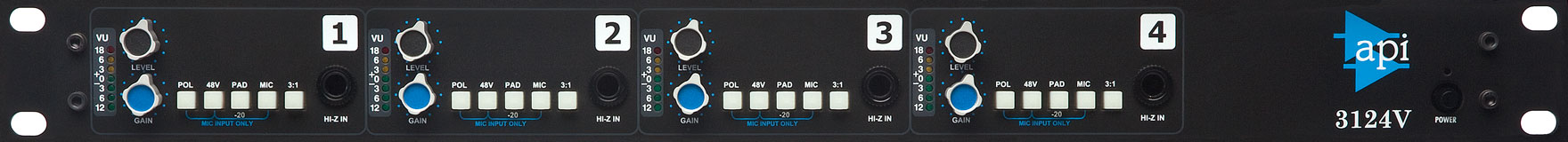 API 3124V Mic Preamp (B-Ware) API 3124V Mic Preamp (B-Ware)