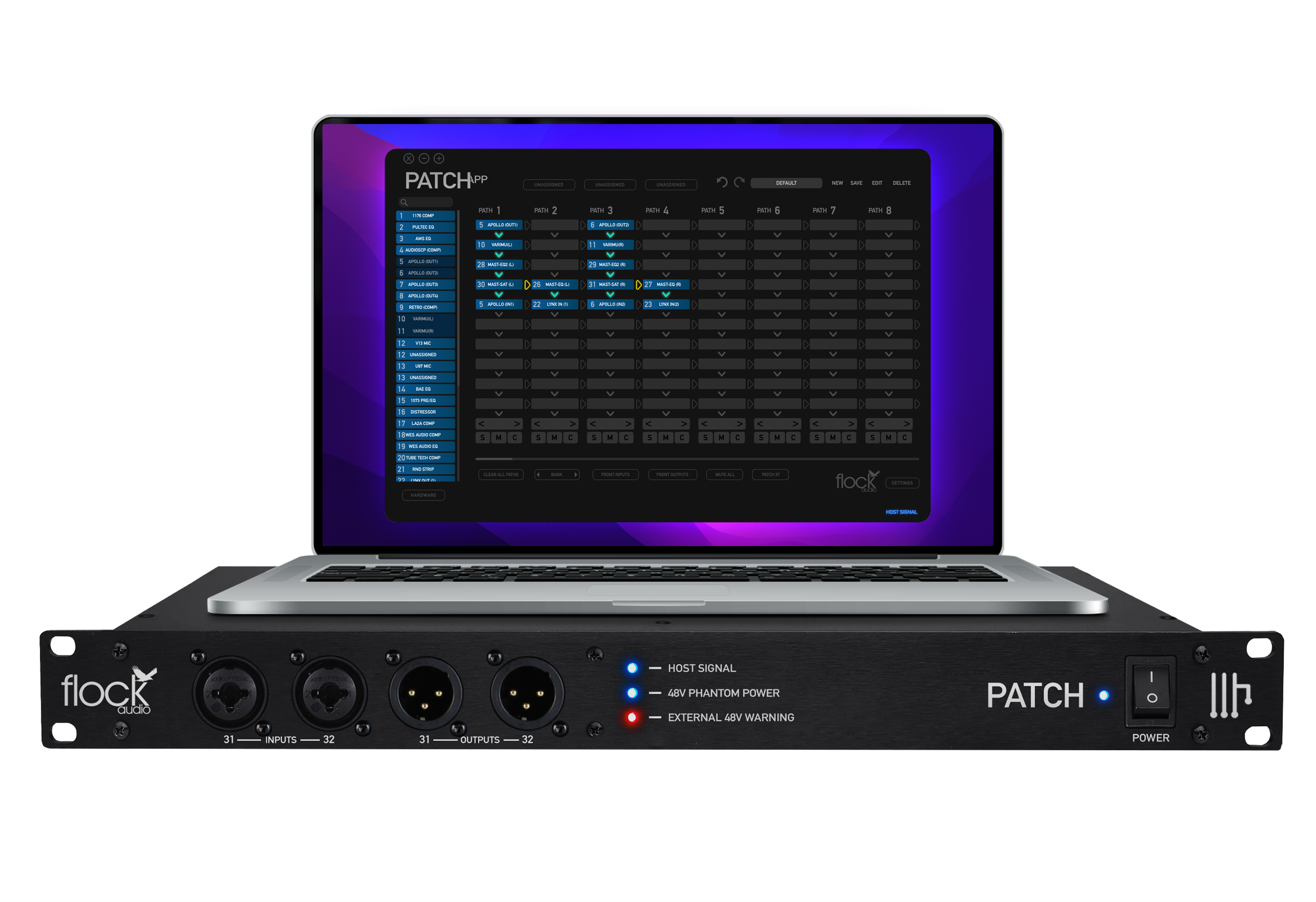Flock Audio Patch System Flock Audio Patch System