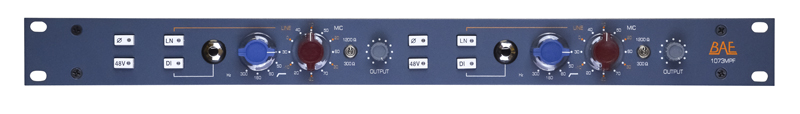 BAE Audio 1073MPF dual channel w/ filter & power supply (B-Ware) BAE Audio 1073MPF dual channel w/ filter & power supply (B-Ware)