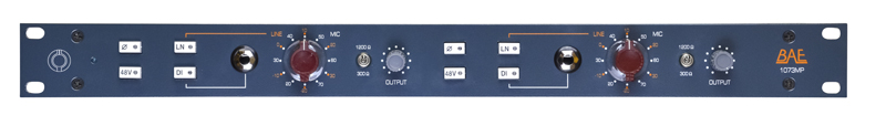 BAE Audio 1073MP dual channel w/power supply (B-Ware) BAE Audio 1073MP dual channel w/power supply (B-Ware)
