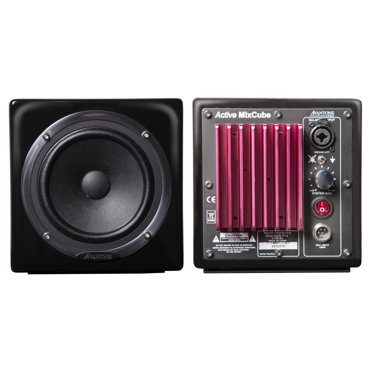 Avantone Pro Mixcube Active Black (Pair)