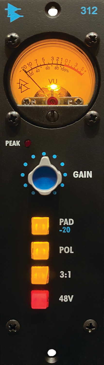 API 312 Mic Preamp API 312 Mic Preamp