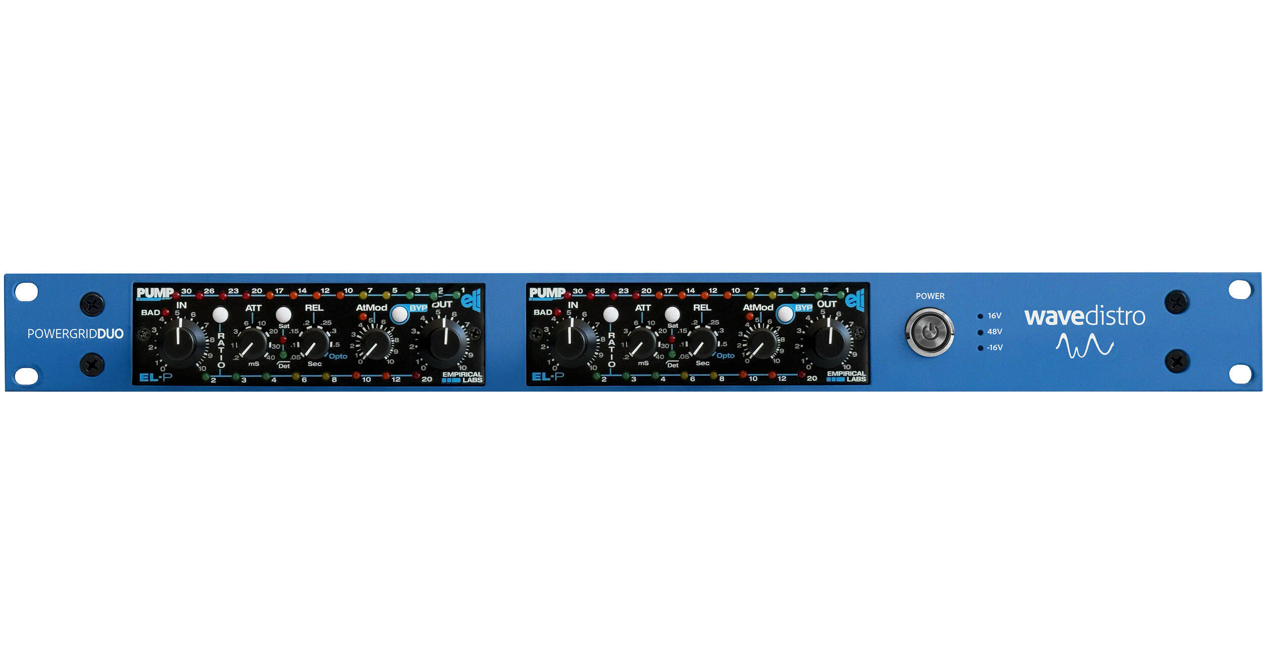 Empirical Labs PUMP Duo 500 Series rack