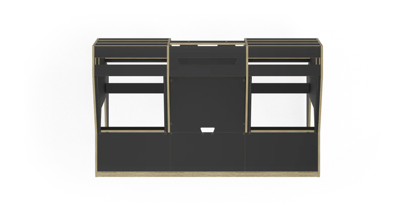 Sessiondesk OKTAV 2.0 90s Black Sessiondesk OKTAV 2.0 90s Black