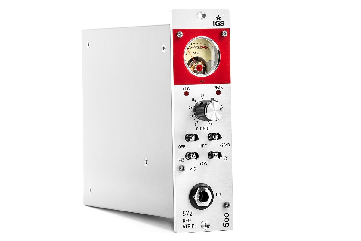 IGS Audio 572 Red Stripe Tube Preamp IGS Audio 572 Red Stripe Tube Preamp