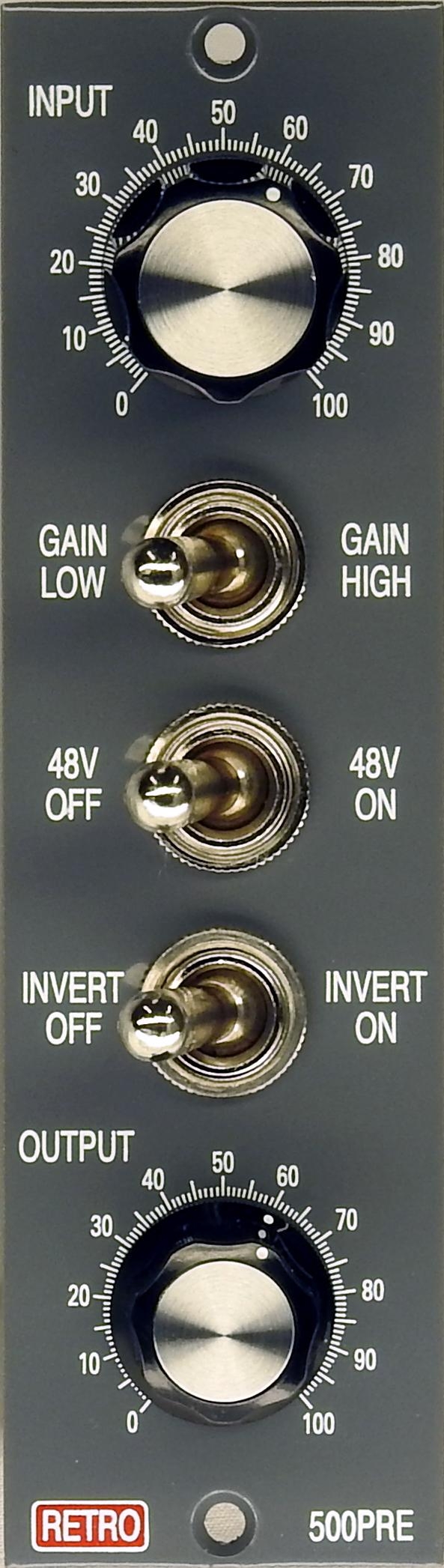 Retro Instruments 500PRE Retro Instruments 500PRE