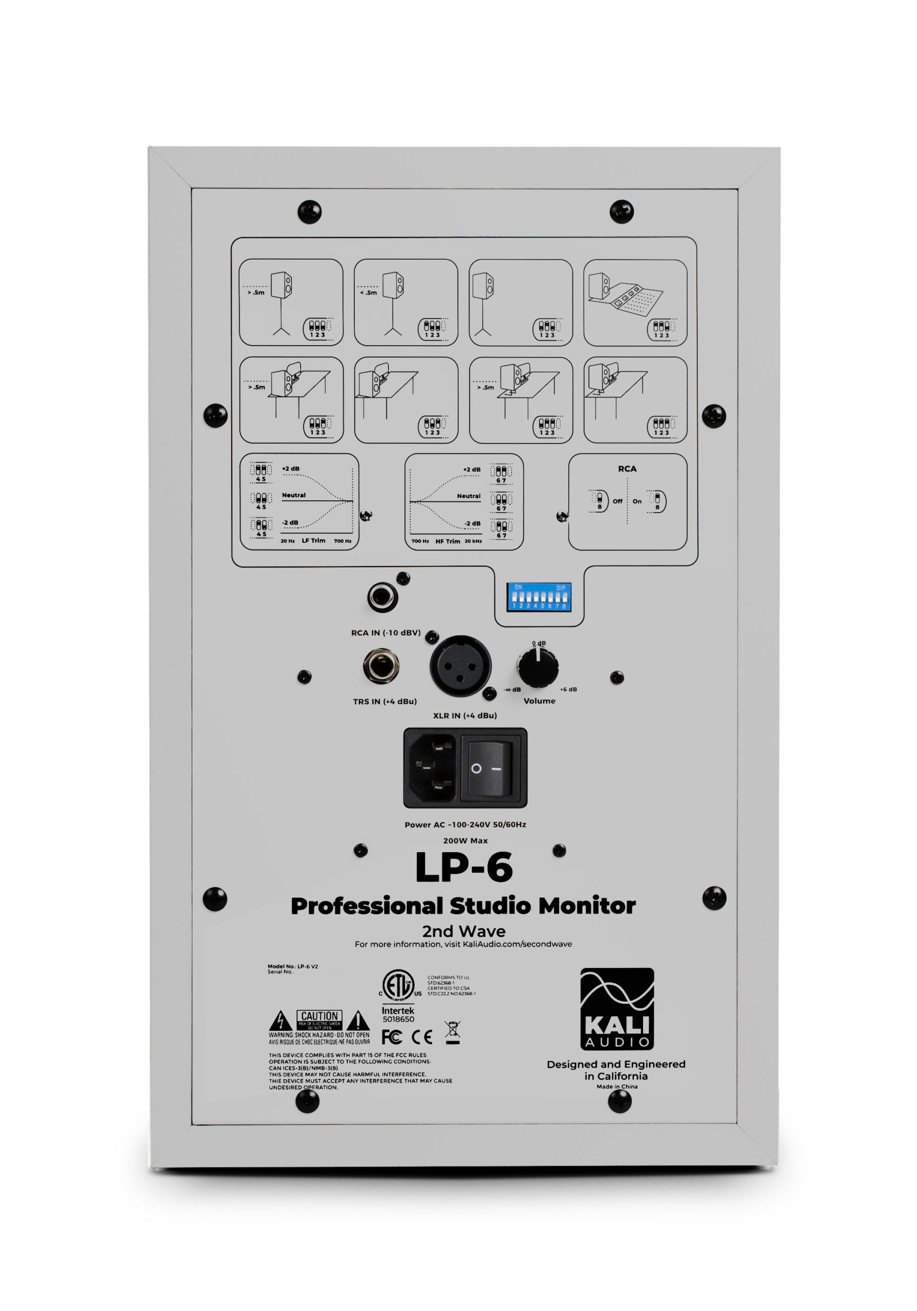 Kali Audio LP-6 2nd Wave White