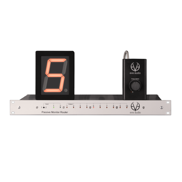 EVE Audio Passive Monitor Router PMR 2.10 incl. Display EVE Audio Passive Monitor Router PMR 2.10 incl. Display