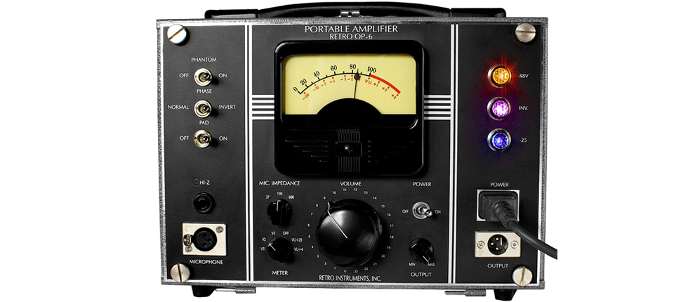 Retro Instruments OP-6 Portable Amplifier Retro Instruments OP-6 Portable Amplifier