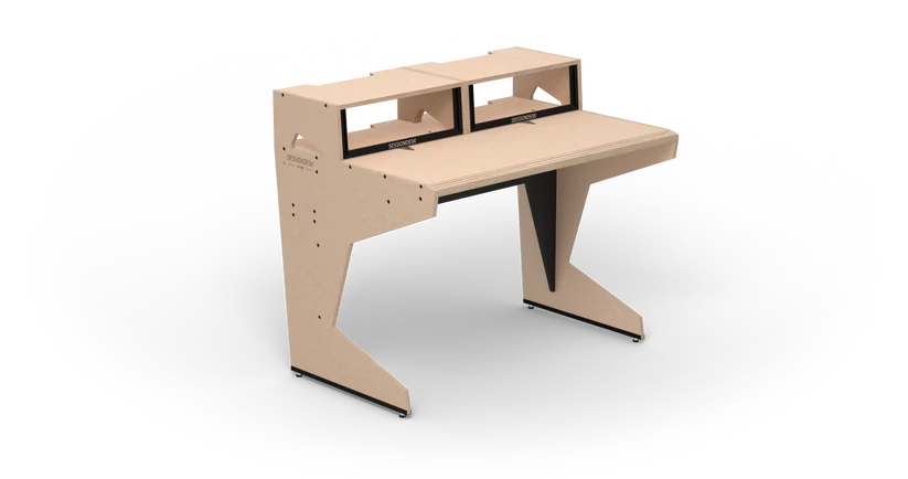 Sessiondesk Home Desk Small 2.0 in Birch with Birch Racks Sessiondesk Home Desk Small 2.0 in Birch with Birch Racks