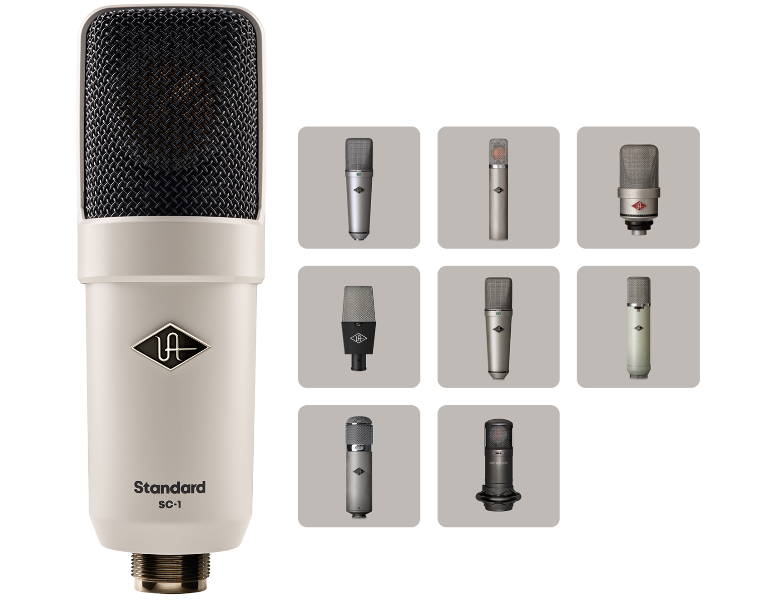 Universal Audio SC-1 Standard Condenser with Hemisphere Mic Modeling Universal Audio SC-1 Standard Condenser with Hemisphere Mic Modeling