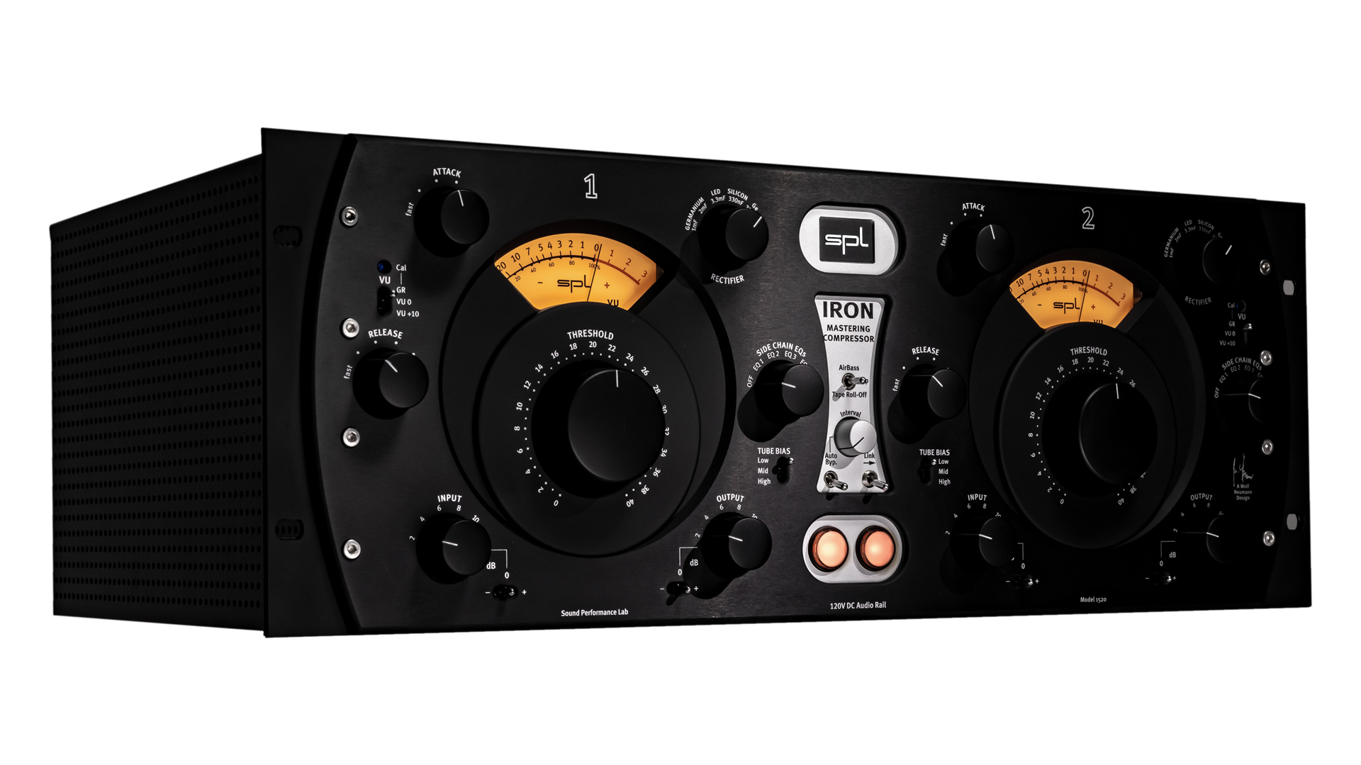 SPL Iron Mastering Compressor black