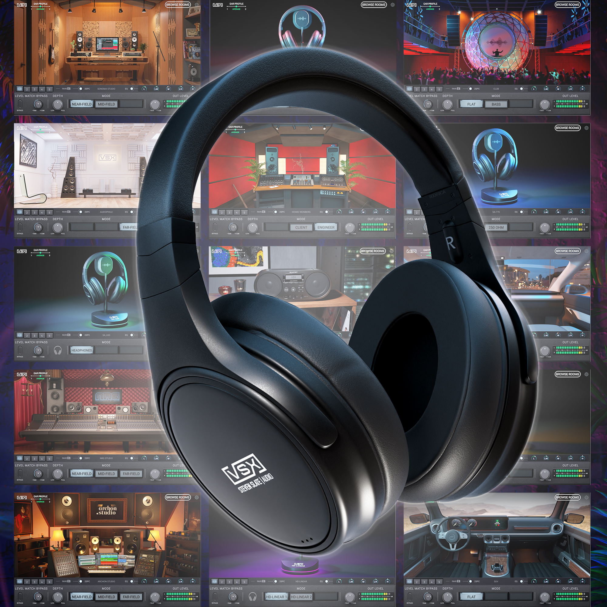 Steven Slate Audio VSX Modeling Headphones - Platinum Edition Steven Slate Audio VSX Modeling Headphones - Platinum Edition
